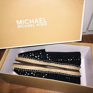 NEW Black Michael Kors Espadrilles
